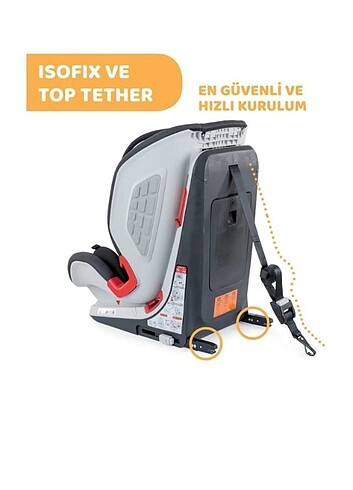 Chicco isofix oto koltugu 0-36 ay - Görsel 12