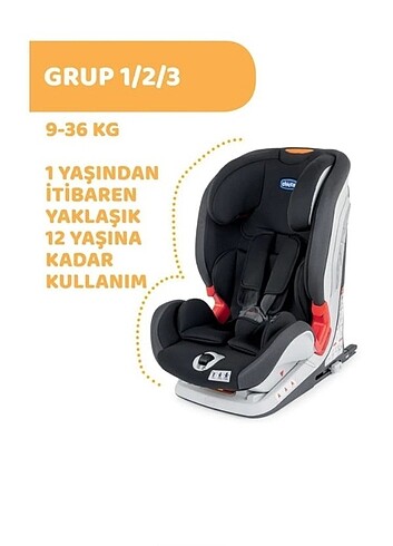 Chicco isofix oto koltugu 0-36 ay - Görsel 13