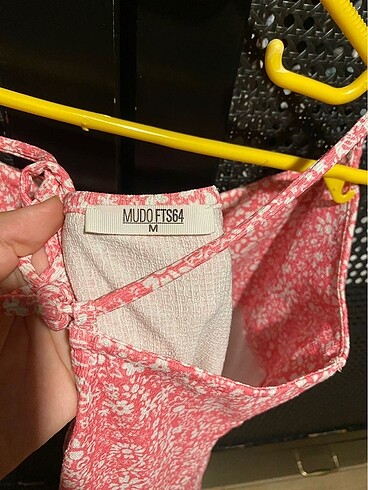 Mudo Pembe Çiçekli Elbise - Görsel 5