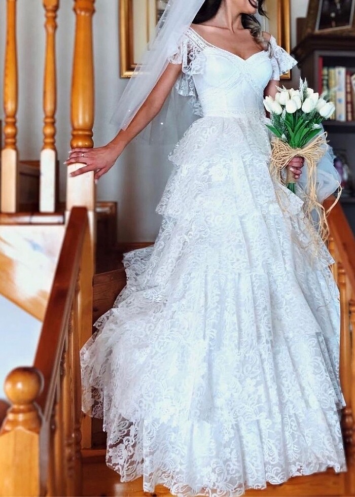 Vintage Gelinlik - Görsel 2