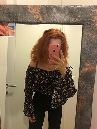 Çiçekli bluz