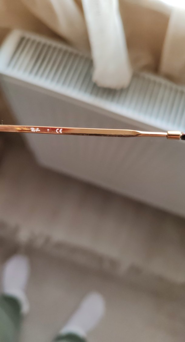 Bej Şeffaf Vintage Kadın Gözlüğü - Görsel 4