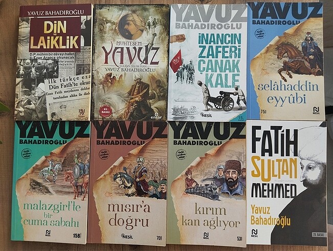  Yavuz Bahadıroğlu (8 Kitap)
