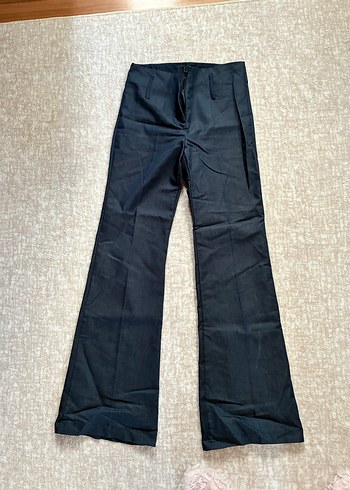 Düğmeli ince Kot Pantolon - Görsel 2