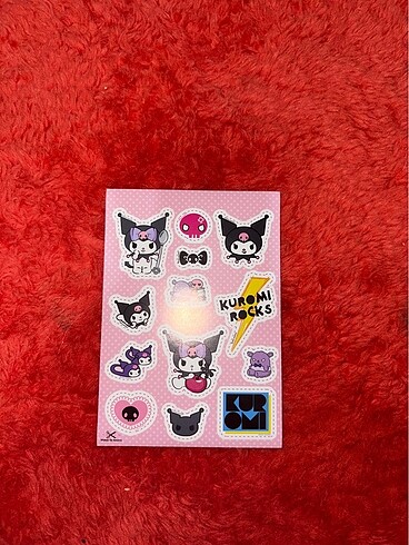 kuromi sticker set