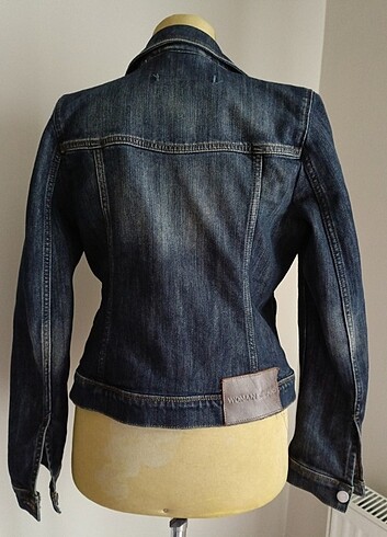 36 Beden zara kot jean ceket