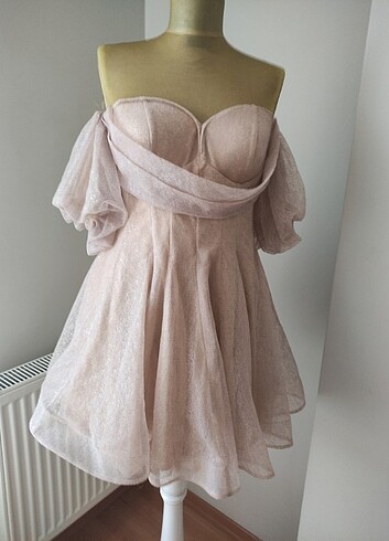 İlmio gece elbisesi abiye elbise  - Görsel 5