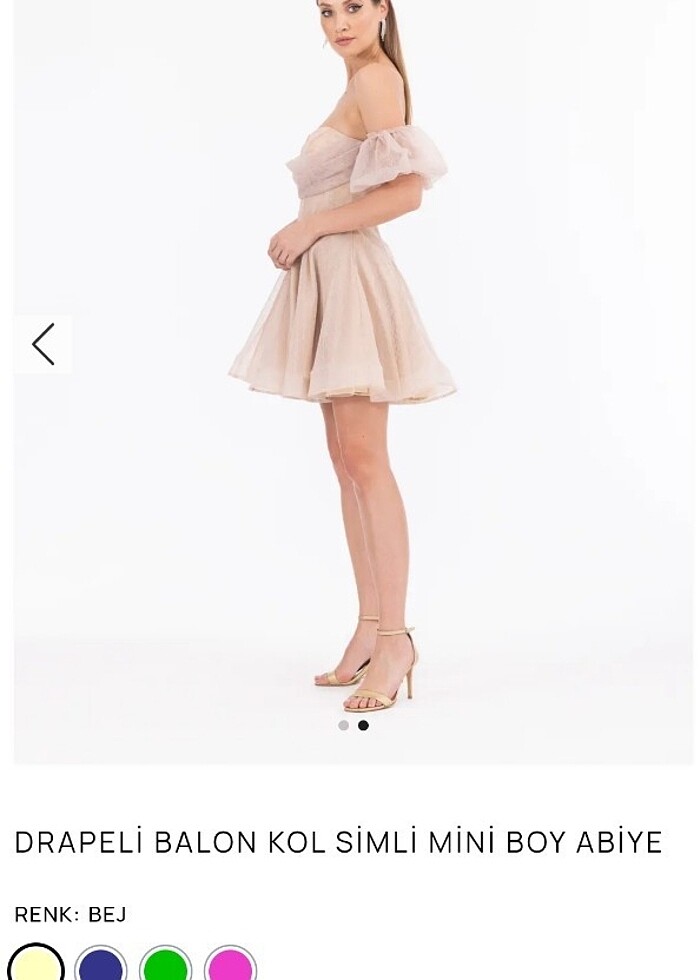 İlmio gece elbisesi abiye elbise  - Görsel 2