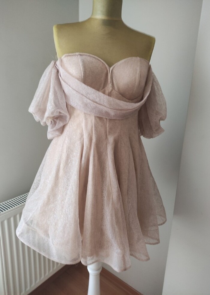 İlmio gece elbisesi abiye elbise  - Görsel 5