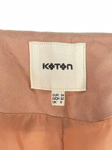34 Beden çeşitli Renk Koton Trenchcoat %70 İndirimli.