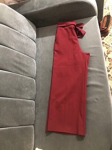 38 Beden bordo Renk Tesettür pantolon