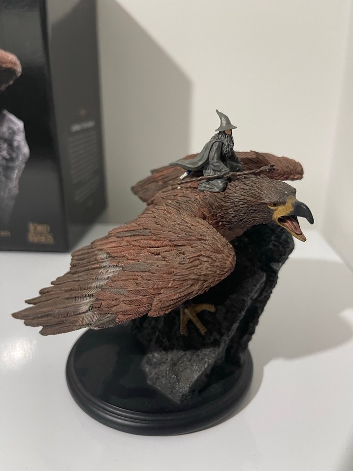 Gandalf on Gwaihir Figürü - Yüzüklerin Efendisi - Görsel 2