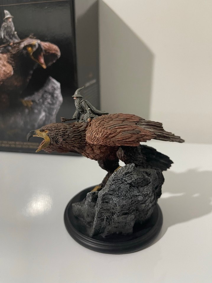 Gandalf on Gwaihir Figürü - Yüzüklerin Efendisi - Görsel 3
