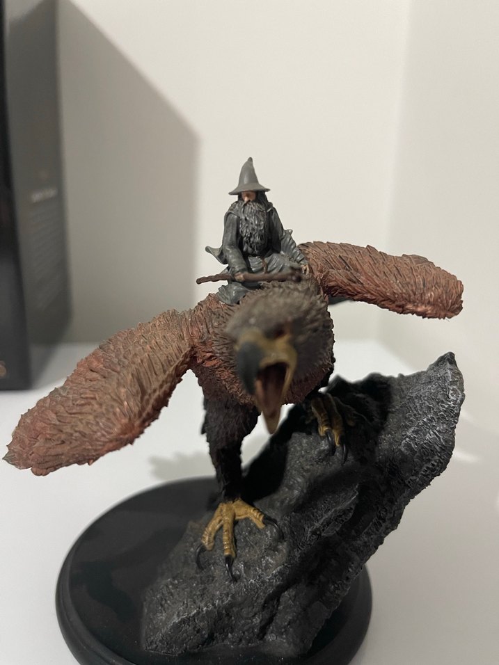 Gandalf on Gwaihir Figürü - Yüzüklerin Efendisi - Görsel 5