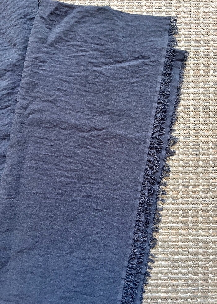 Koyu gri şal - Görsel 2