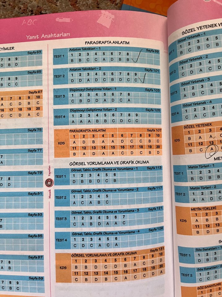 Mozaik sekizinci sınıf test kitapları - Görsel 3