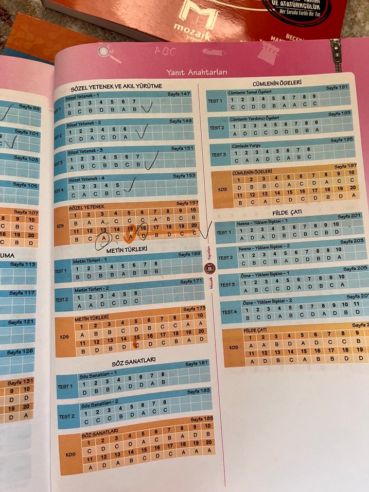 Mozaik sekizinci sınıf test kitapları - Görsel 4