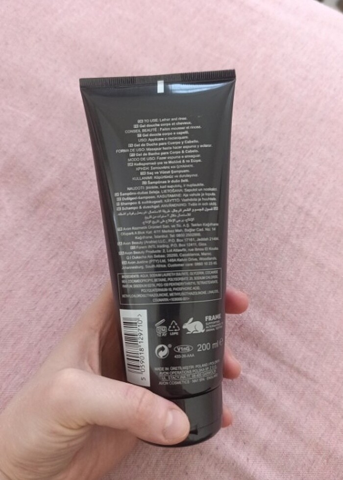 Avon attraction desire saç ve vücut şampuanı - Görsel 2