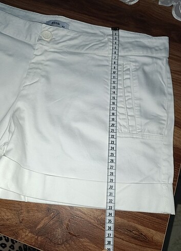 Batik marka mini şort 