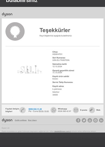 Dyson airstrait saç şekillendirici düzleştirici garantili - Görsel 11