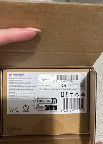 Dyson airstrait saç şekillendirici düzleştirici garantili - Görsel 7