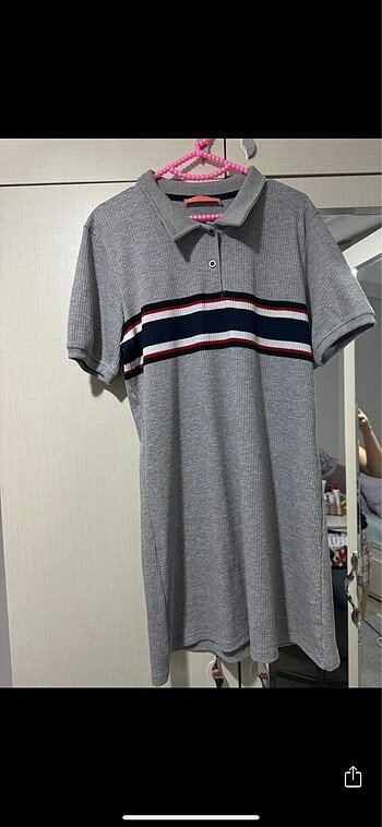 Polo yaka elbise