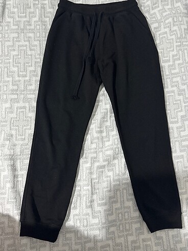 Siyah jogger eşofman altı