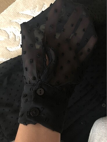 Zara siyah fırfırlı kısa elbise