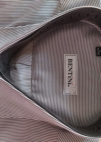 Gri Kısa Kollu Erkek Gömlek - Görsel 2