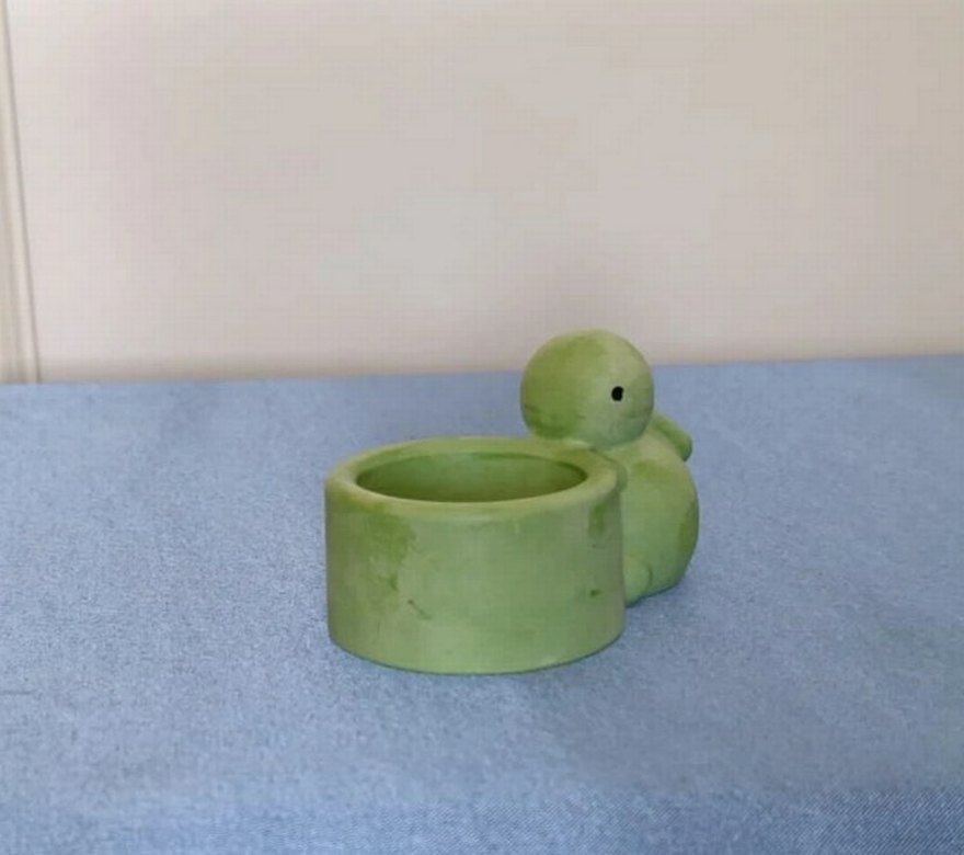 Pastel Renkli Tavşan Tasarımlı Mum - Görsel 4