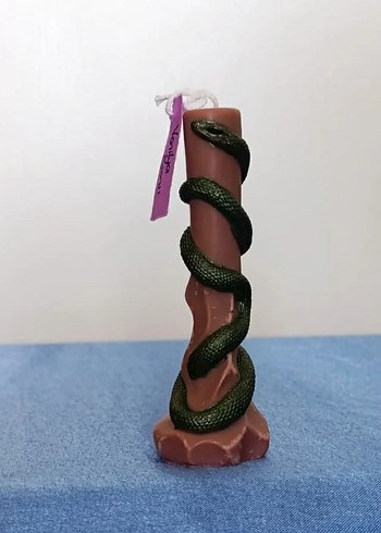 Yılan Detaylı Çok Renkli Mumlar - Görsel 5
