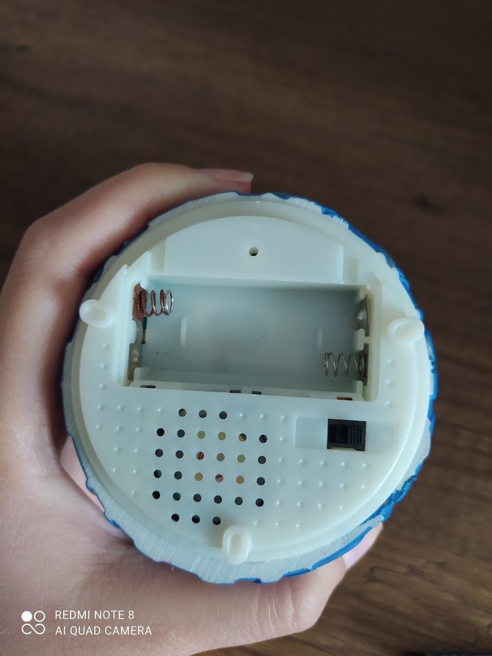 Mavi Renkli Ay Temalı Kar Küresi - Görsel 3