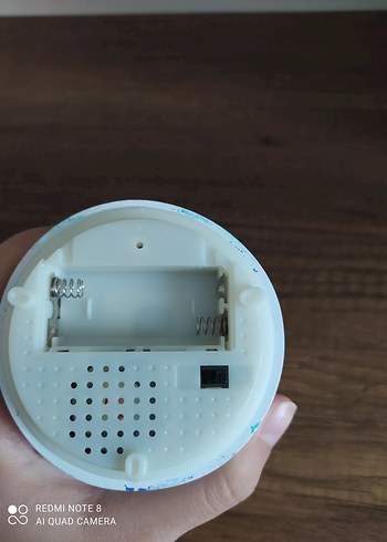 Mavi Kış Temalı Kar Küresi Biblo - Görsel 3