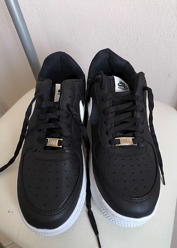 Siyah Kadın Sneaker - Görsel 4