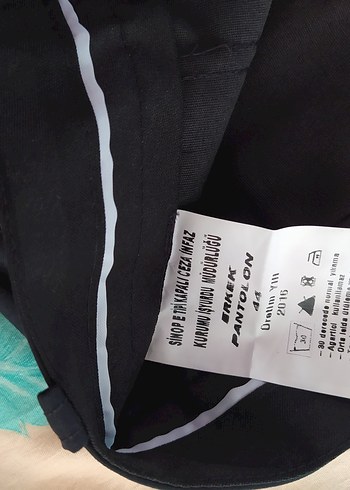 Erkek Siyah Kumaş Pantolon - Görsel 5