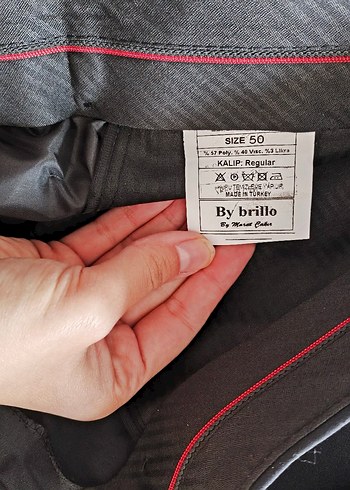 Siyah Erkek Kumaş Pantolon - Görsel 4