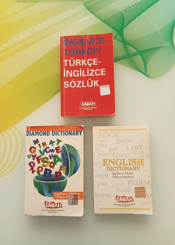 İngilizce-Türkçe Sözlük Kitap Seti