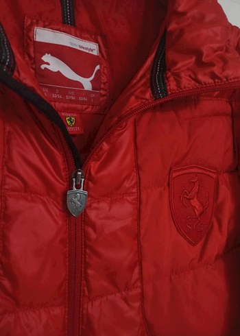 Puma Scuderia Ferrari Racing Şişme Mont - Görsel 3