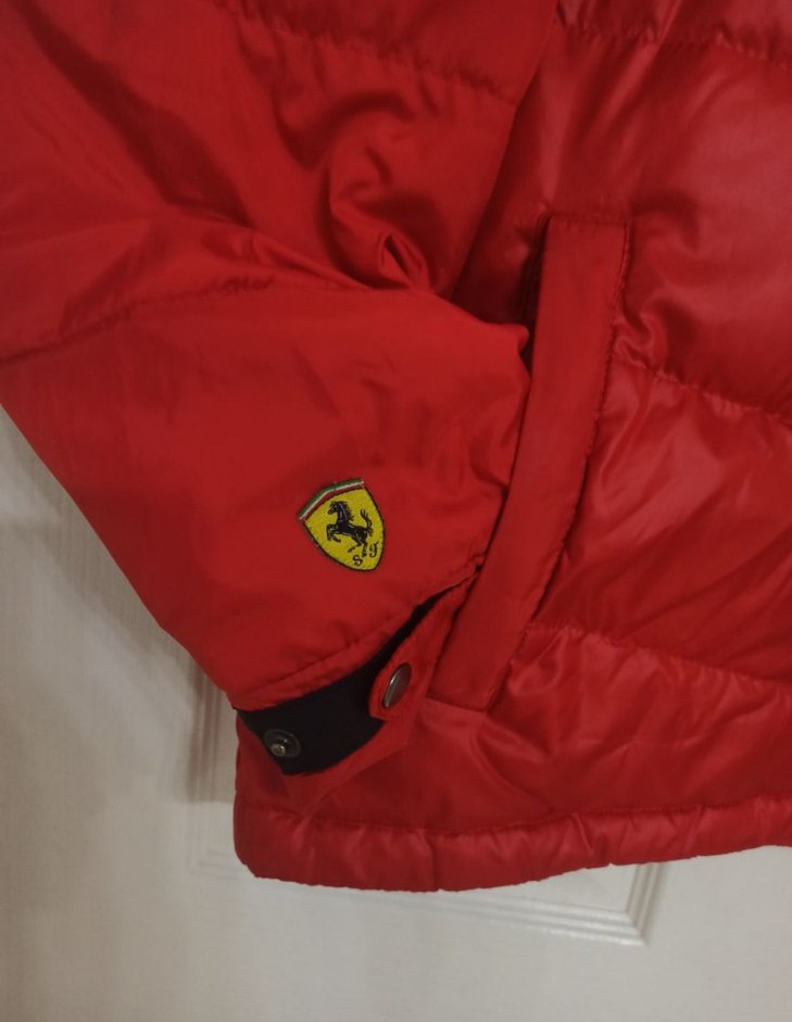 Puma Scuderia Ferrari Racing Şişme Mont - Görsel 4