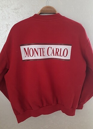 m Beden kırmızı Renk Vintage sweatshirt 