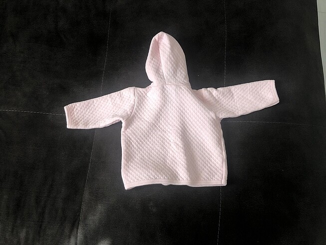 9-12 Ay Beden pembe Renk Kız bebek 9-12 ay penye hırka