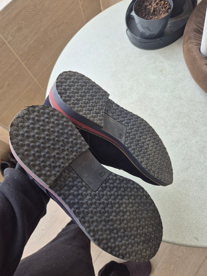 US POLO Lacivert Süet Bağcıklı Erkek Bot - Görsel 5