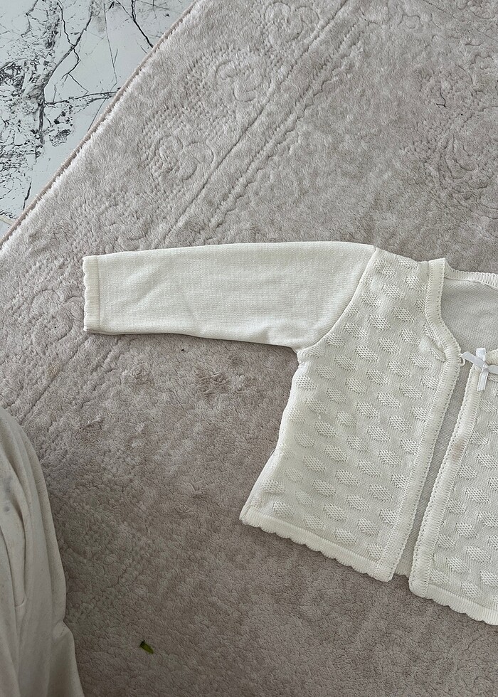 Kız bebek hırka - Görsel 2