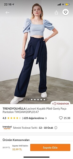 Trendyol pantolon