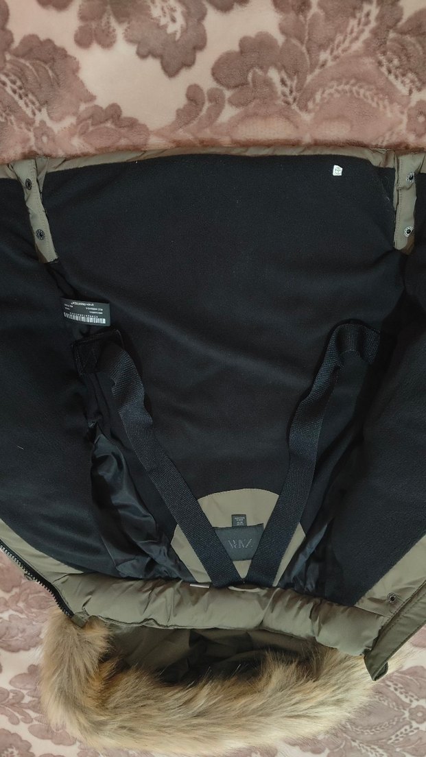 Zara Kürklü Kapüşonlu Erkek Çocuk Mont - Görsel 3