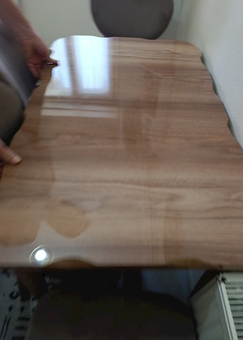 Kahverengi Ahşap Yemek Masası - Görsel 3