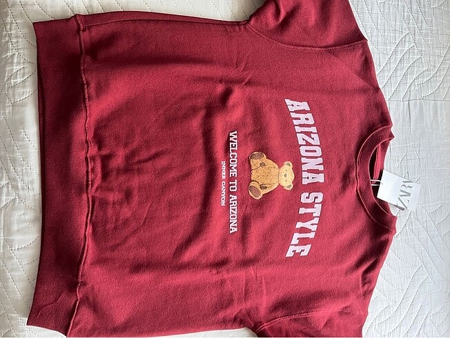 13-14 Yaş Beden Etiketli Zara Sweatshirt