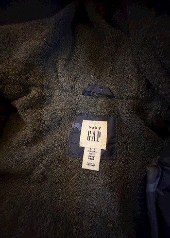 1 Yaş Beden gri Renk GAP astronot Mont
