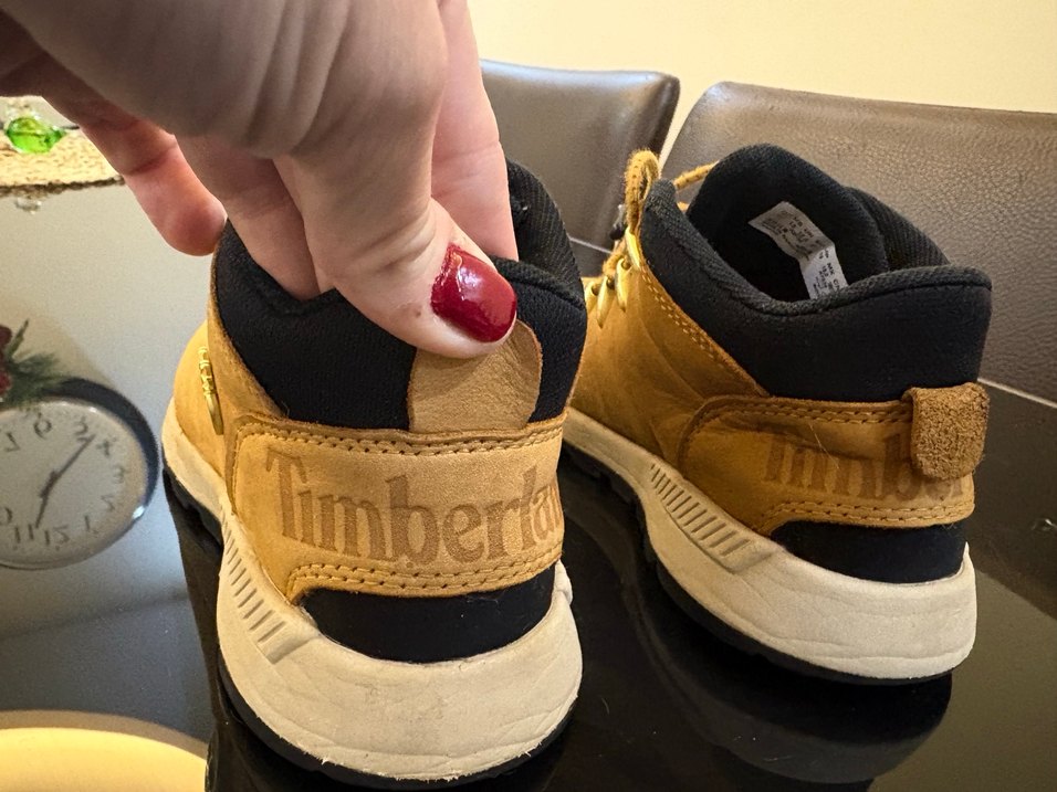 TIMBERLAND 31 numara çocuk botu - Görsel 4