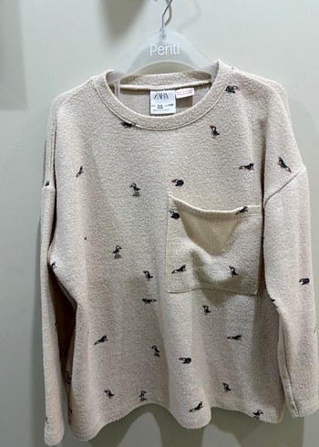 Zara desenli kazak - Görsel 4